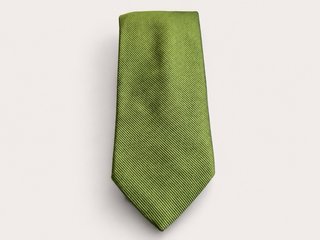 Corbata Façonnable Seda Verde Oliva