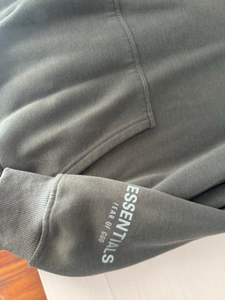 Sudadera Essentials Gris