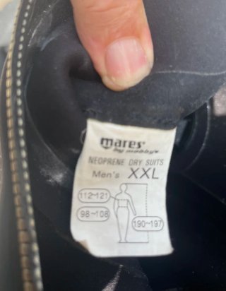 Muta stagna Mares neoprene 3,5 mm
