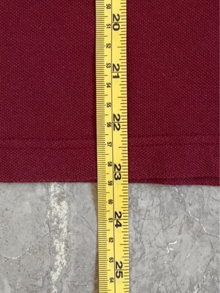 Lacoste Polo Vintage Original 70s/80s Burgundy