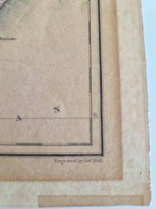 Mapa Original Ceilán 1817 - Plancha XLIII