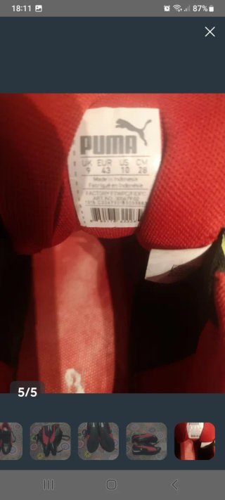 Zapatillas Puma Ferrari Talla 43