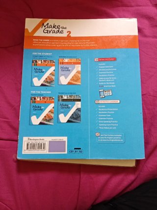 Make the Grade Bachillerato 2, Student's book