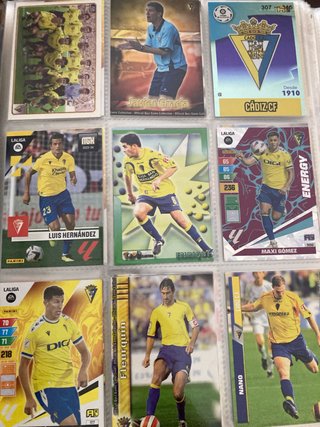 Cromos CADIZ CF
