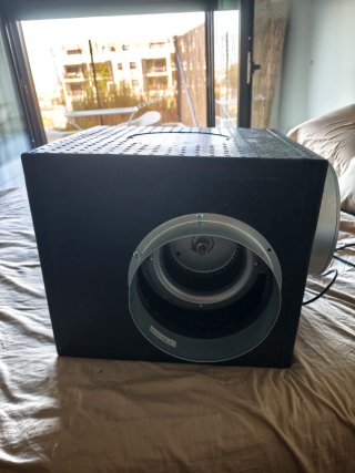 Caja extractora de aire insonorizada Cyclone