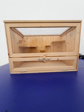 Jaula/Terrario Madera Hámster PawHut