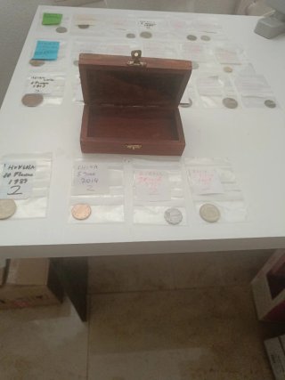 Colección de Monedas del Mundo 22 de países difere