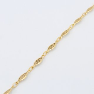 Pulsera de oro de 18k. Peso: 4.19 gr.