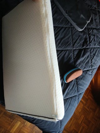 Almohada viscoelástica de tela