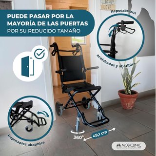 Silla de ruedas Mobiclinic plegable