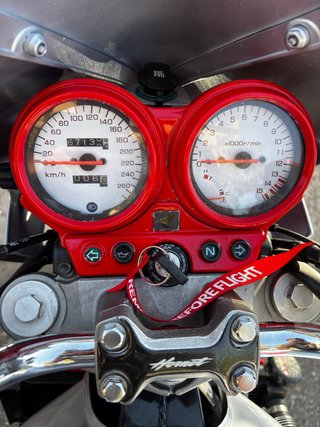 Honda CB600 Hornet Naked Plata