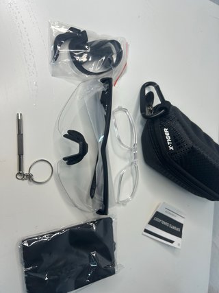 Óculos Ciclismo X-Tiger Kit Completo