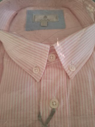 Camisa Oxford El Caballo Rosa Talla XXL