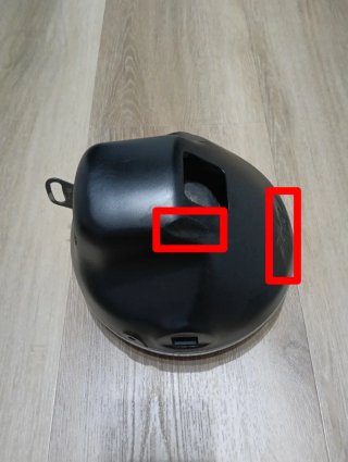 Faro delantero YAMAHA SR250