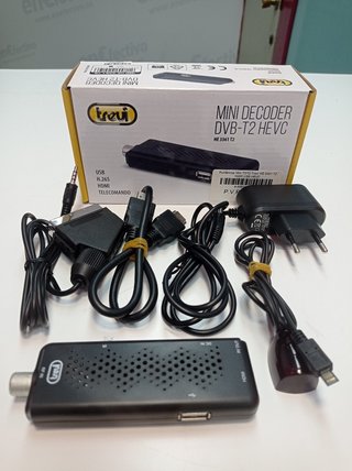 Periféricos Mini TDT2 Trevi HE 3361 T2 H265 USB HEVC
