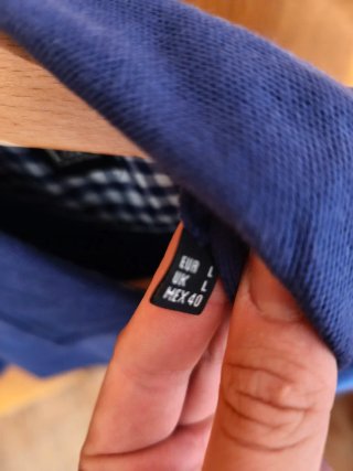 Polo Pedro del Hierro Azul Talla L