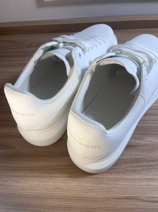 Alexander McQueen Talla 45 Blancos Nuevos