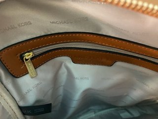 Mochila Michael Kors Estampada Marrón Nueva