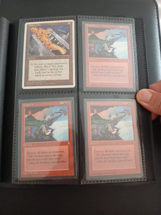 Magic The Gathering:Lightning Bolt, Imprison y más