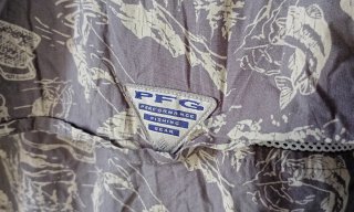 Camisa Columbia Manga Corta Talla L