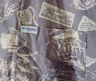 Camisa Columbia Manga Corta Talla L