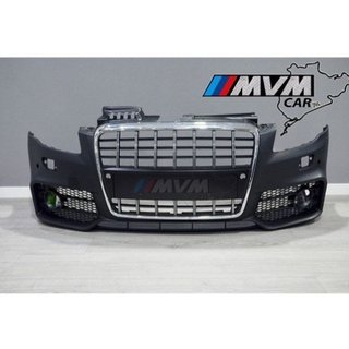 Paragolpes delantero Audi A4 B7 look S4 con parril