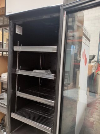 Congelador Expositor Negro Tefcold