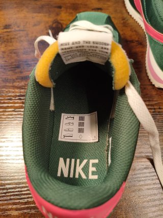 Zapatillas Nike Cortez Verde y Rosa