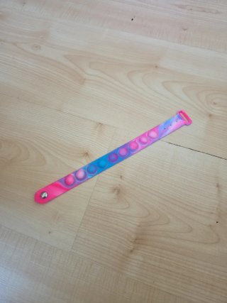 2 pulseras animales + 1 pulsera Pop It