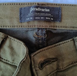 Pack 4 pantalones vaqueros y tela