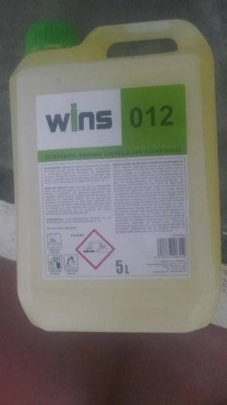 Detergente lavavajillas Wins 012 5L