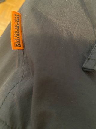 Anorak negro Napapijri mujer, talla XL