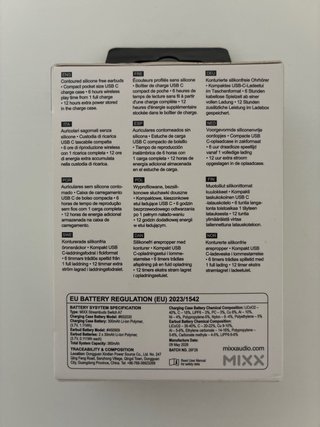 Auriculares Inalámbricos MIXX StreamBuds Switch A7