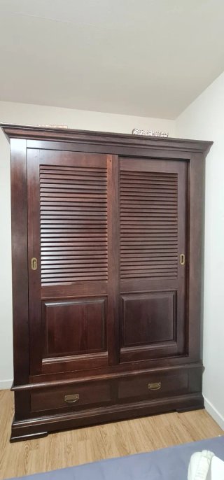 Armario Colonial Teka Madera Marrón