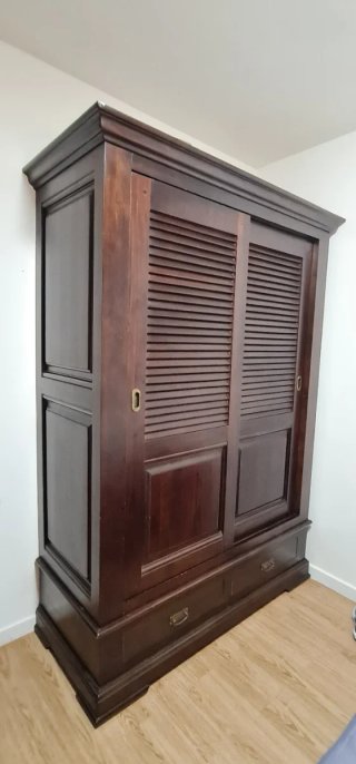 Armario Colonial Teka Madera Marrón