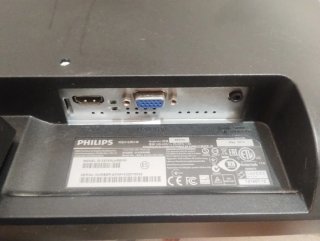 Pantalla Philips Negra