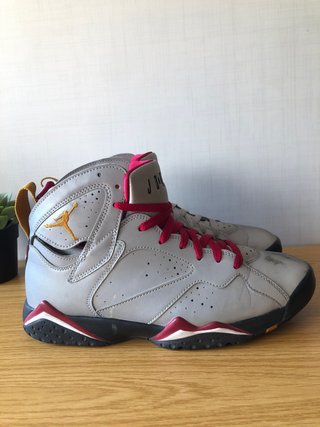 Zapatillas Air Jordan 7 Retro Gris reflectante