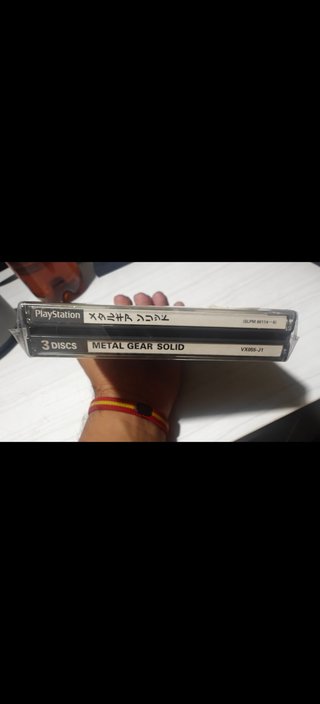 Metal Gear Solid 3 Discos PS1