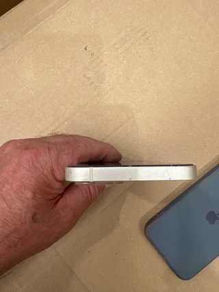 iPhone 12 Funda Gris/Plata