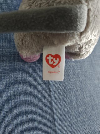 Peluche ratón Ty Beanie Boos Squeaker