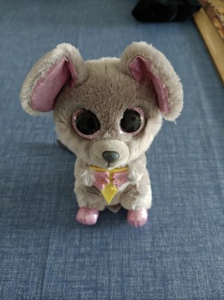 Peluche ratón Ty Beanie Boos Squeaker