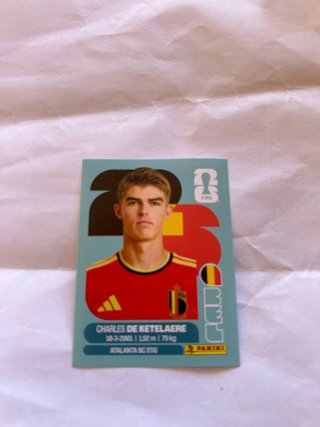Cromo Charles de Ketelaere - Panini FIFA 23