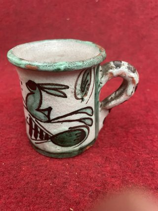 Pequeña taza cerámica Punter Teruel
