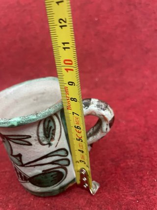 Pequeña taza cerámica Punter Teruel