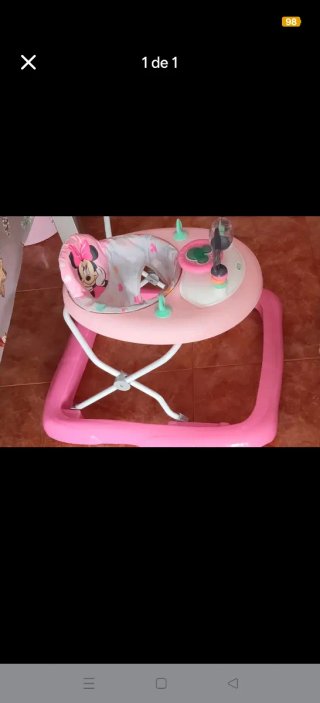 Caminador para bebé Minnie poco uso