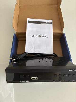 Sintonizador TDT/T2 con Grabador JN-821T2