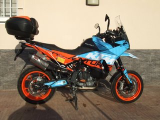 KTM 890 SMT Supermoto Azul/Naranja