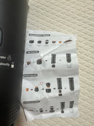 Cafetera Espresso Portátil Eléctrica