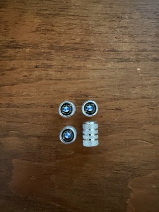 Tapones Válvula BMW Plata (4 unidades)