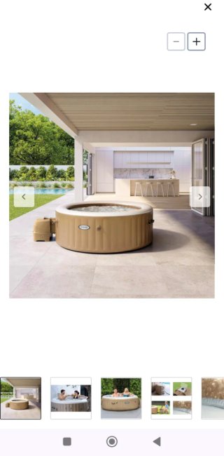 Intex Hidromasaje Beige jacuzzi